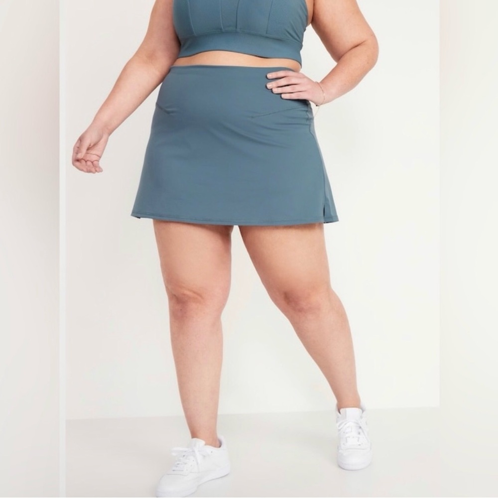 Old Navy Women's Mini Skirt in Teal L